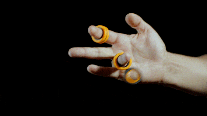 hand spinner magnétique figure