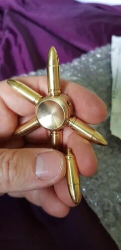 Hand Spinner Bullet photo review